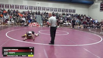 105 lbs Semifinal - Kara VeDepo, Solon vs Wynter Morgan, Marion