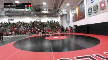 100 lbs Champ. Round 2 - Ailihn Garcia, Brighton vs Amyah Chavez, Doherty