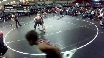 150 lbs Champ. Round 2 - Cole Nuss, Broken Bow Wrestling Club vs Ismael Aguilar, Norfolk Jr Wrestling