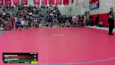 165 lbs Quarterfinal - Martin Palma, Center vs Jacob Pacheco, Monte Vista