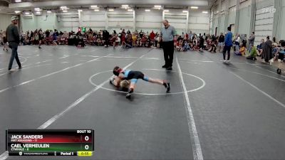 52 lbs Round 4 (6 Team) - Jack Sanders, Mat Assassins vs Cael Vermeulen, CTWHALE