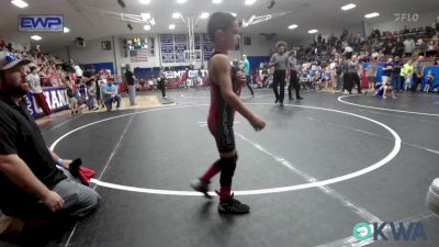 49 lbs Round Of 16 - Caden Sloan, Morrison Takedown Club vs Region Ellison, El Reno Wrestling Club