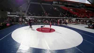 56 lbs Champ. Round 2 - Sean Neaga, Oregon vs Brax Peterson, Colorado