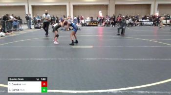 80 lbs Quarterfinal - Olivia Davalos, Threshold WC vs Bella Garcia, Pounders WC