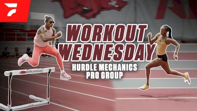 Olympians Dalilah Muhammad and Anna Cockrell Try To Survive INSANE Hurdle Workout