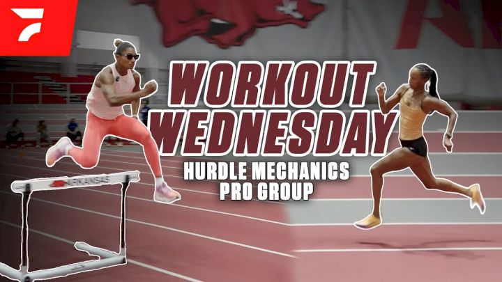 Olympians Dalilah Muhammad and Anna Cockrell Try To Survive INSANE Hurdle Workout
