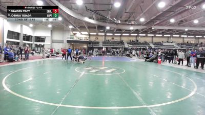 132 lbs Consi Of 16 #2 - Braiden Troy, Cumberland vs Joshua Tejada, Hope