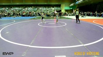 46 lbs Consi Of 8 #1 - Kaiden Suzuki, FLOW Academy vs Hunter Carlyle, Mat Demon Wrestling Club