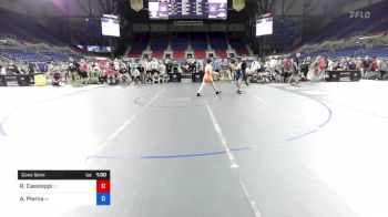 106 lbs Cons Semi - Rocco Cassioppi, Illinois vs Alexander Pierce, Iowa
