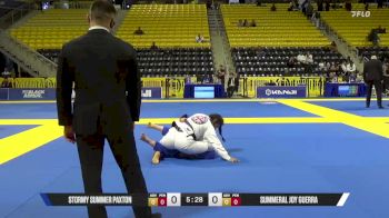 Summeral Joy Guerra vs Stormy Summer Paxton 2025 Master International IBJJF Jiu-Jitsu North American Championship