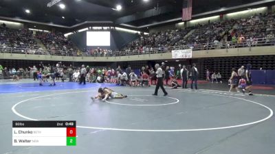 90 lbs Consi Of 8 #1 - Luke Chunko, Bethlehem vs Bryson Walter, New Columbia