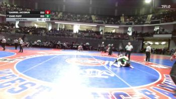 165-2A Semifinal - Gabriel Jacobus, Columbus vs Zane Puff, Franklin County