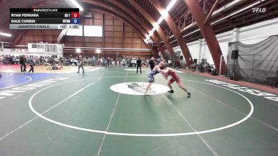 138A lbs Quarterfinal - Ryan Ferrara, Kd Training Center vs Dale Corbin, Wyoming Seminary