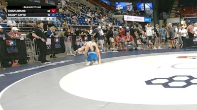 138 lbs Cons. Sub-rd Of 32 - Taten Adams, South Dakota vs Danny Gatto, Virginia