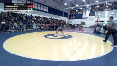 106 lbs Champ. Round 1 - Vincent Tran, Alhambra vs Shawn Conant, Sierra Vista