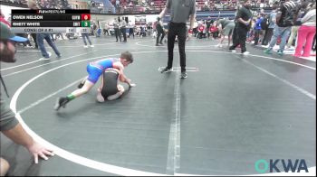 55 lbs Consi Of 8 #1 - Owen Nelson, Guymon Wrestling vs Rhett White, Smith Wrestling Academy