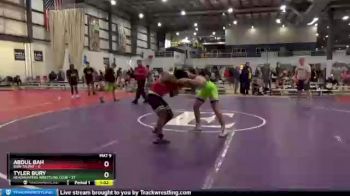 152 lbs Round 1 (6 Team) - Abdul Bah, RAW TALENT vs Tyler Bury, HEADHUNTERS WRESTLING CLUB
