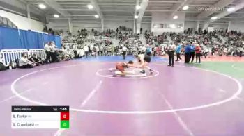 160 lbs Semifinal - Shawn Taylor, PA vs Gunner Cramblett, OH