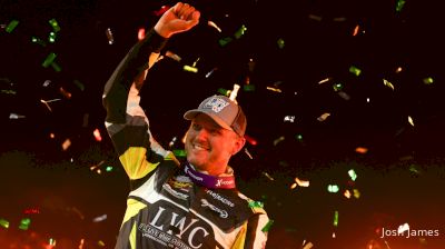 Brent Marks Reacts After Double Down Duel #1 Win At Eldora Joker's Jackpot