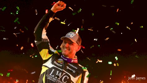 Brent Marks Reacts After Double Down Duel #1 Win At Eldora Joker's Jackpot
