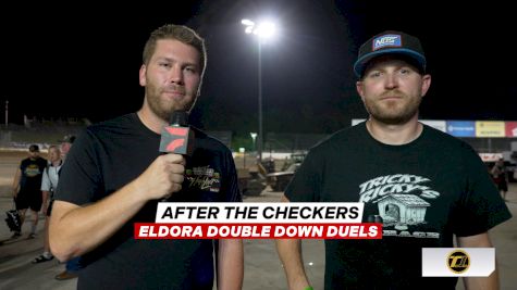 After The Checkers: Tyler Courtney Secures Runner-Up Finish In Eldora Double Down Duel