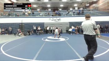 147 lbs Round 1 - Savannah Anderson, Middleton Wrestling Club vs Jackson Davis, All In Wrestling Academy