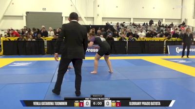 Ilorrany Prado Batista vs Venla Katariina Tuominen 2025 World IBJJF Jiu-Jitsu No-Gi Championship