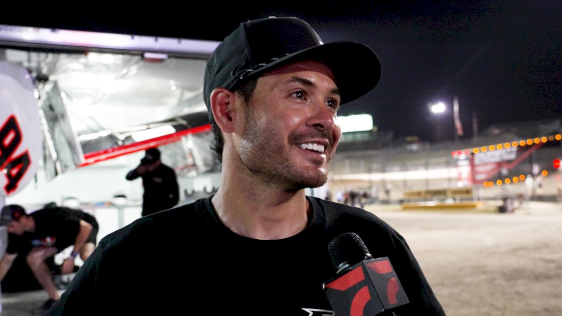 Kyle Larson Breaks Down His High-Point Night at Eldora