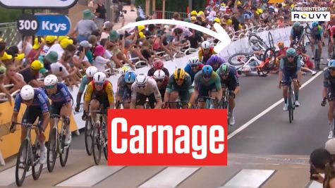 Tour de France 2026 Stage 12 Ends In Finish-Line Carnage