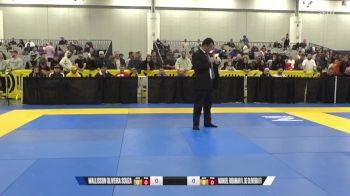 Manuel Ribamar V. De Oliveira Fi vs Wallisson Oliveira Souza 2024 World IBJJF Jiu-Jitsu No-Gi Championship