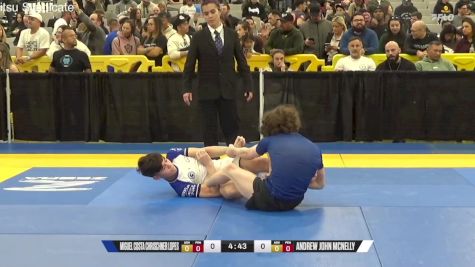 Andrew John Mcnelly vs Miguel Costa Chrischner Lopes 2024 World IBJJF Jiu-Jitsu No-Gi Championship