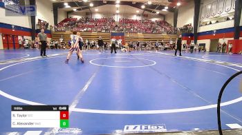 110 lbs Consolation - Sean Taylor, Sallisaw Takedown Club vs Colton Alexander, Bartlesville Wrestling Club