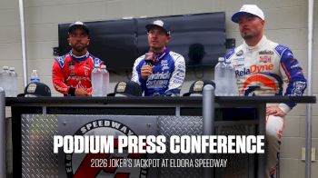Podium Press Conference: 2026 High Limit Racing Joker's Jackpot At Eldora Speedway