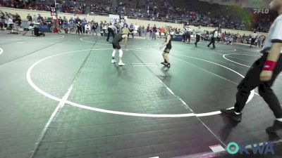 58 lbs Final - Aiden Warnock, Woodward Youth Wrestling vs Caden Miller, Fort Gibson Youth Wrestling