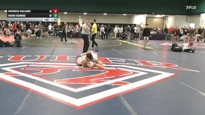 106 lbs Consi Of 64 #2 - Patrick Bulger, PA vs Evan Gomez, NY