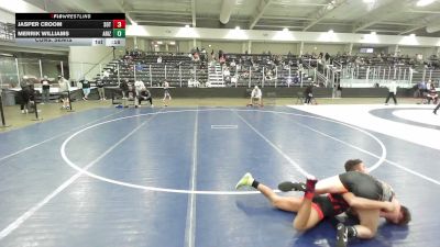 132 lbs Cons. Semis - Merrik Williams, Arizona vs Jasper Croom, Sons Of Thunder