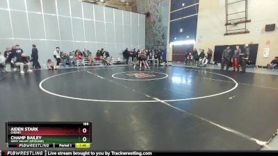 165 lbs Quarterfinal - Aiden Stark, Cheney vs Champ Bailey, West Valley (Spokane)