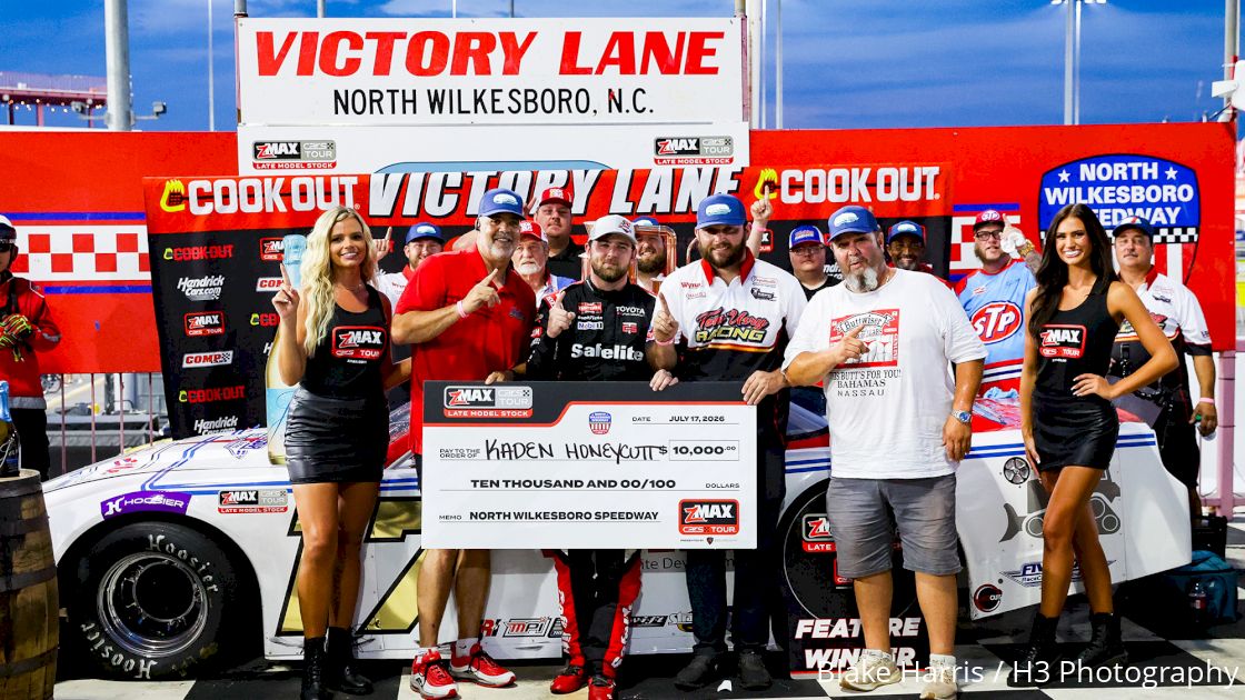 Honeycutt Reacts After Fighting Through Heat at Wilkesboro