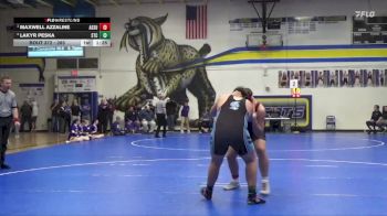 285 lbs Semifinal - Maxwell Azzaline, Assumption, Davenport vs Lakyr Peska, South Tama County