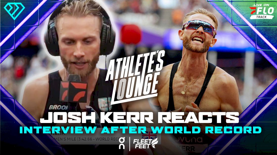 Josh Kerr on the NEW Mile WORLD RECORD! Kerr's Reaction!