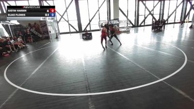 126 lbs Justin Harbin, Alabama vs Elias Flores, California Red