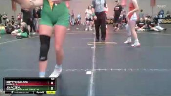 128 lbs Semis & 1st Wrestleback (8 Team) - Aliena Osterbuhr, Nebraska Queens Of The Corn 3 vs Ava Coleman, Badbass