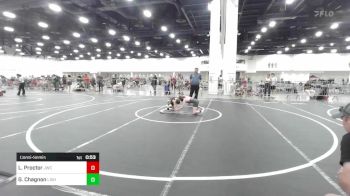 74 lbs Consolation - Levi Proctor, Jwc vs Gannon Chagnon, Lights Wrestling Club