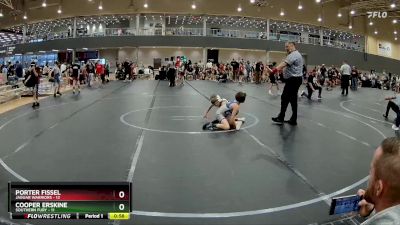 68 lbs Round 1 (6 Team) - Porter Fissel, Jaguar Warriors vs Cooper Erskine, Southern Fury