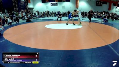 113 lbs Cons. Round 3 - Ben Viola, Caliber Wrestling Academy vs Caiden Sheehan, NOVA Wrestling Club