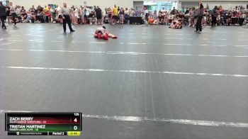 126 lbs Round 1 (6 Team) - Tristan Martinez, Finger Lakes Elite vs Zach Berry, Palm Harbor Wrestling