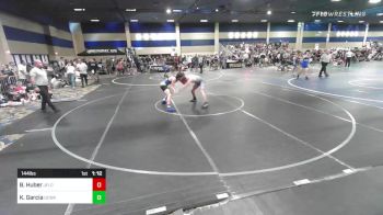 144 lbs Round Of 32 - Byson Huber, JFlo Trained vs Kaleo Garcia, Dcwa