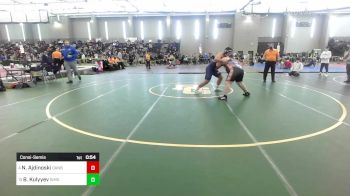 285 lbs Consolation - Nuh Ajdinoski, Danbury vs Begench Benny Kulyyev, Simsbury