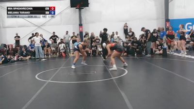 63 lbs Rr Rnd 5 - Mia Spadavecchia, Cordoba Trained - W vs Melania Turano, Wyoming Seminary - W