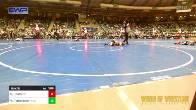 76 lbs Round Of 32 - Sloan Sears, PSF Wrestling vs Van Richardson, Prodigy Elite Wrestling